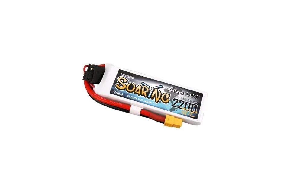 Gens Ace &tattu G-tech Soaring 2200mah 7.4v 30c 2s1p Xt60 Battery