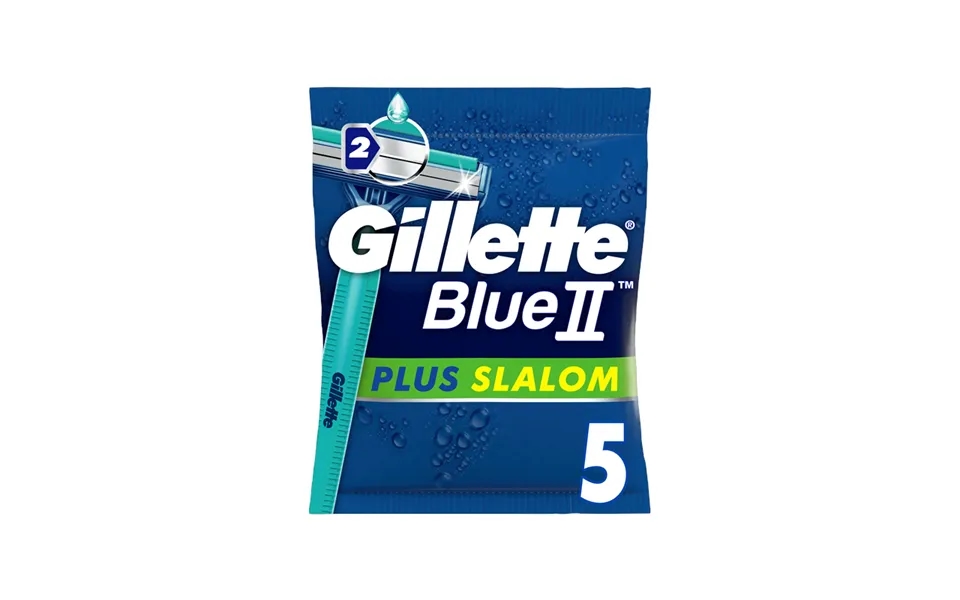 Gillette Blueii Slalom Engangsskrabere 5 Stk.