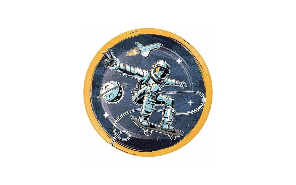 Haza Witbaard - Astronaut Plates 8pcs.