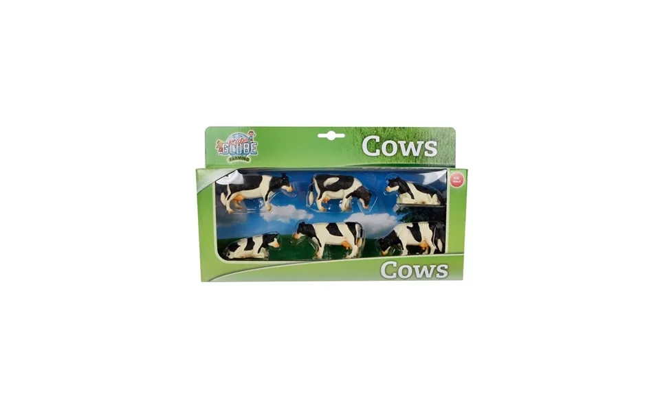 Kids Globe Cows 1 32 6 Pcs.