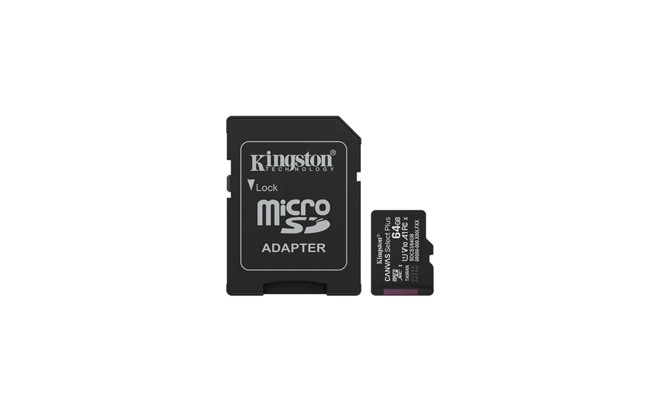 Kingston Canvas Select Plus Gen3 Microsd Sd - 100mb S