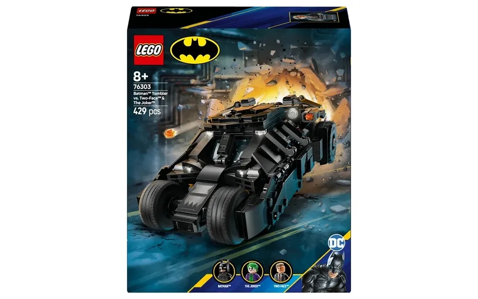 Lego Super Heroes 76303 Batmans Tumbler Mod Two-face Og Jokeren