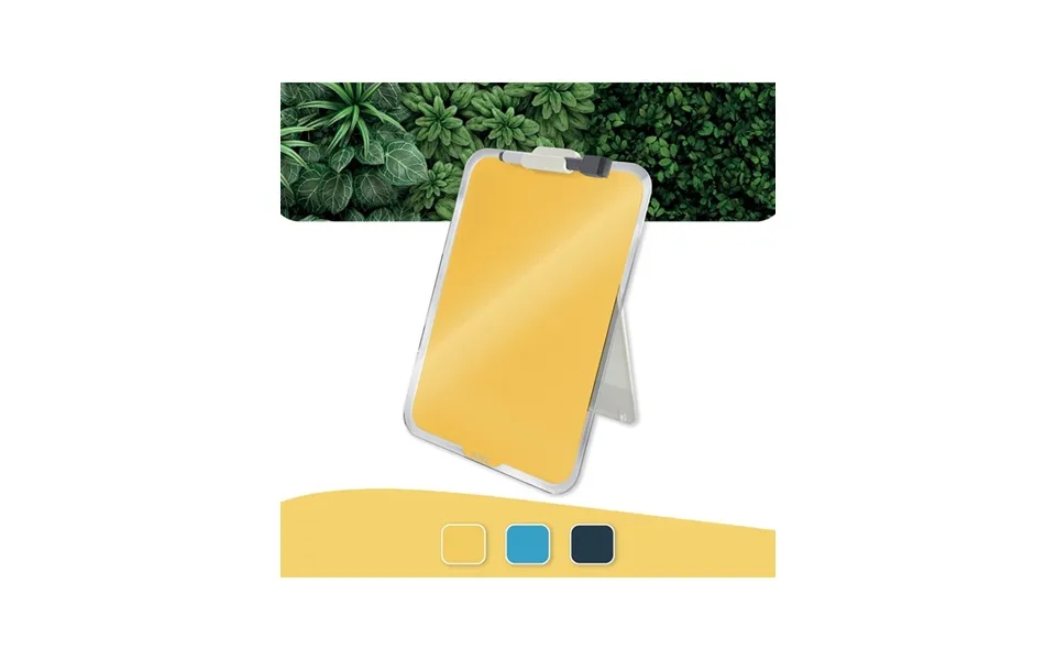 Leitz Cosy Glas Flipoverblok Til Skrivebordet Varm Gul