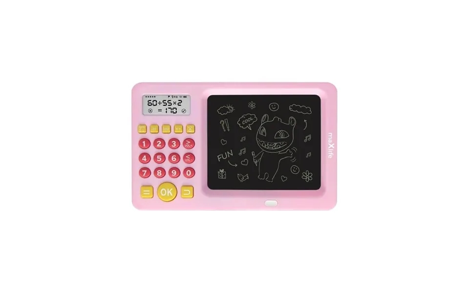 Maxlife Mxwb-01 Digital Drawing Tablet With Calculator Pink
