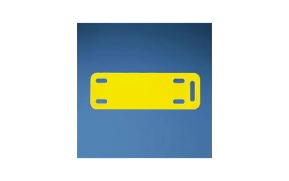 Panduit Markeringsplade 12,7x76,2mm - Gul Rl.500 Stk.