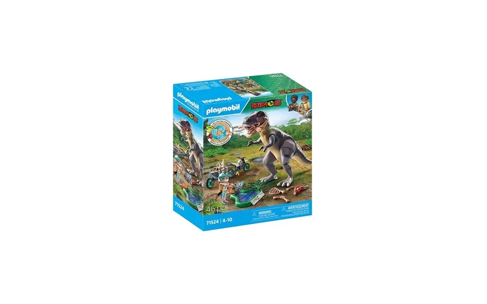 Playmobil Dinos - T-rex Sporer Og Sporfinder