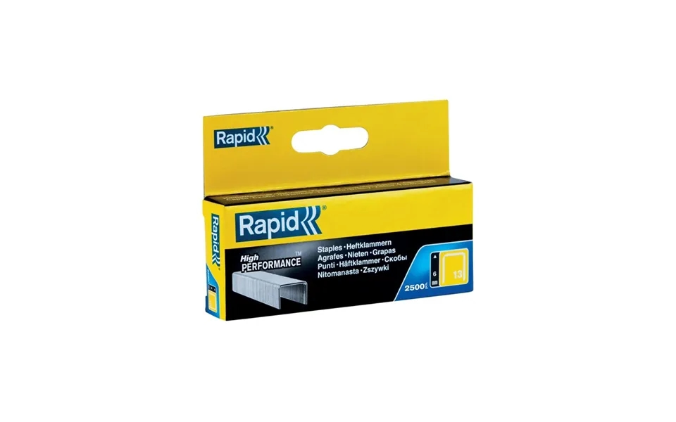 Rapid Nr. 13 Fintrådshæfteklammer 6 Mm