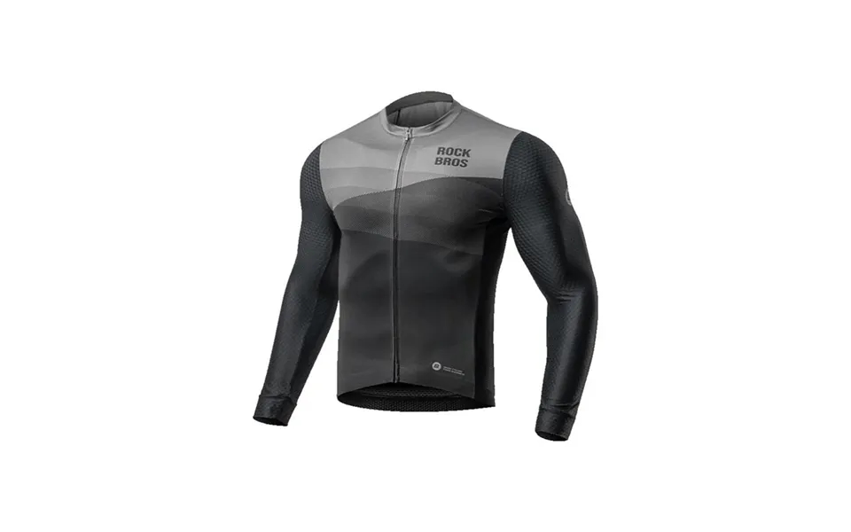 Rockbros 15120009002 Long Sleeve Cycling Jersey Spring Summer M - Black