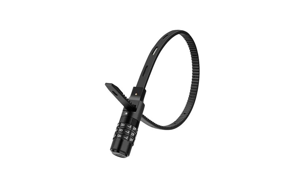 Rockbros 3240001001 Bicycle Lock For 0.5 M Combination - Black