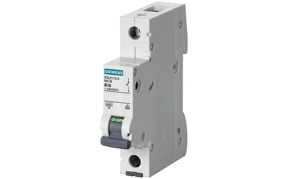 Siemens Automatsikring 6ka 1p C 6a 5sl6106-7