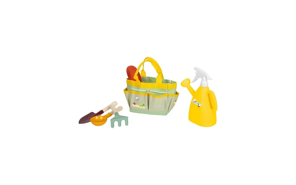 Small Foot - Garden Bag With Garden Tools Tiny Garden 5 Pcs