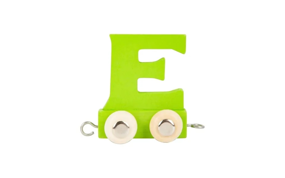 Small Foot - Wooden Letter Train Green