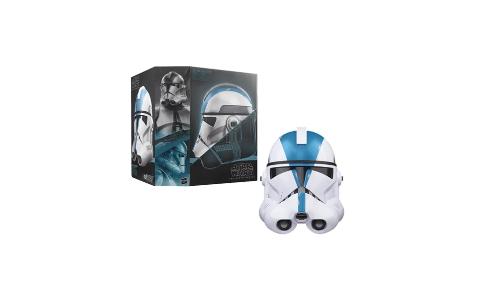 Star Wars The Black Series Clone Trooper 501st Legion Premium Electronic Roleplay Helmet