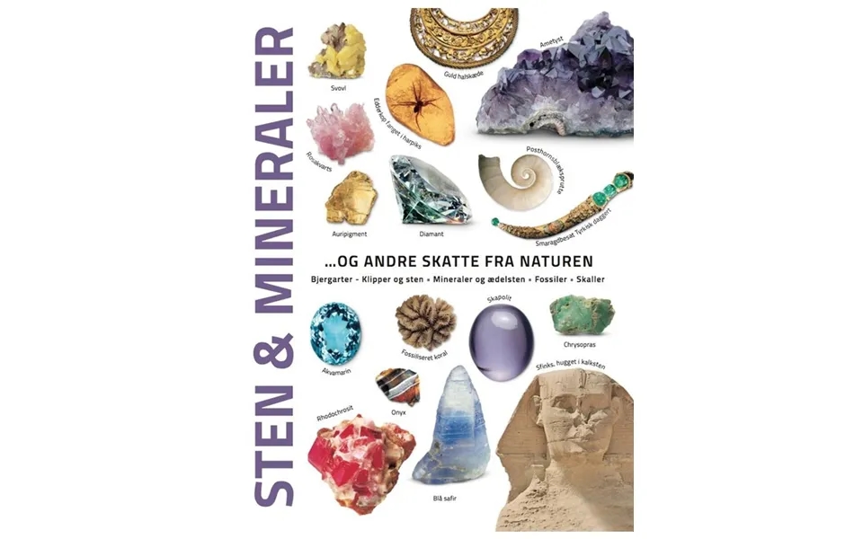 Sten Og Mineraler - Børnebog