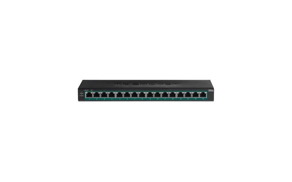 Trendnet Tpe-tg160h 16-port Gigabit Poe 123w Switch