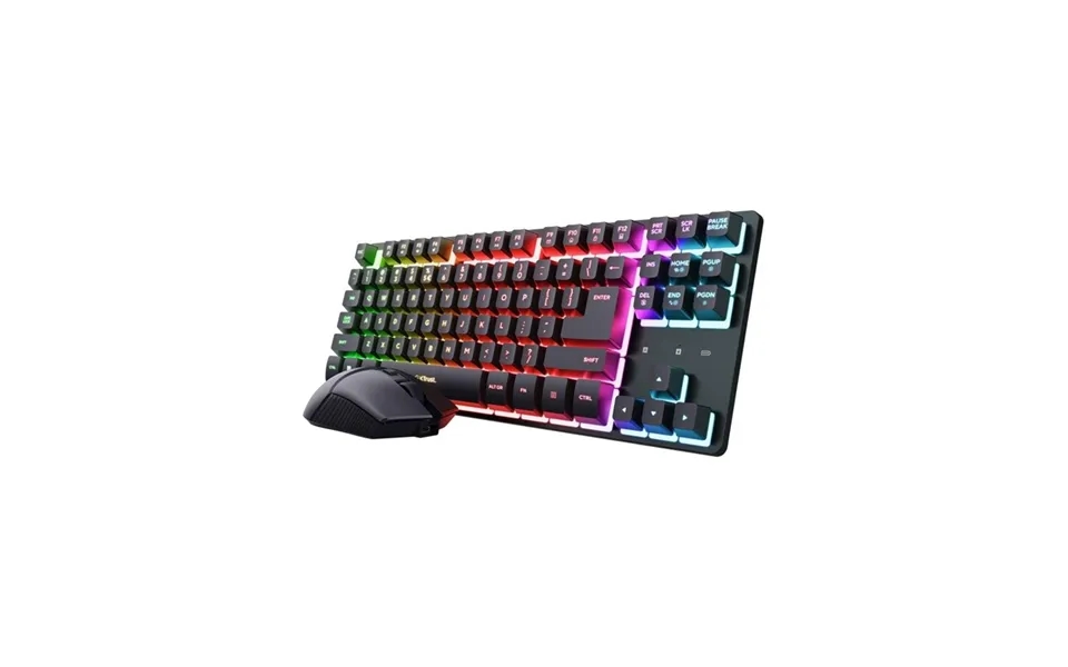 Trust Gxt Wireless Tkl Combo - Gaming Tastatur Og Mus