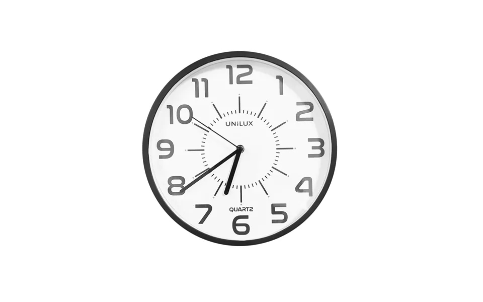 Unilux Clock Pop Pl Ulx Black Battery