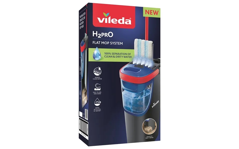Vileda H2pro Flat Mop System