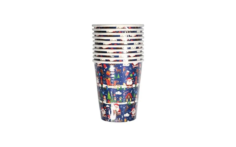 Wins Holland Paper Cups Christmas - 10 Pcs.