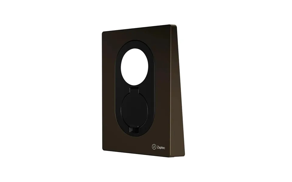 Zaptec Go Front Cover - Wood Brown