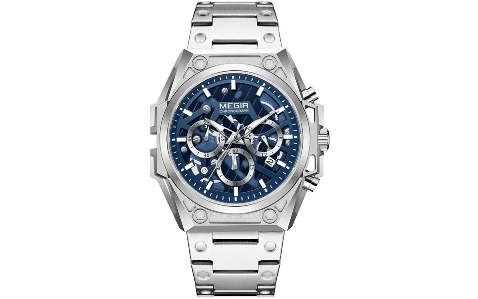 Megir Brute Force Silver Blue