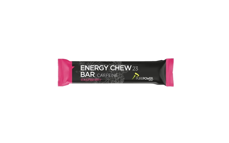 Energy Chew Bar Koffein Hindbær 30 G