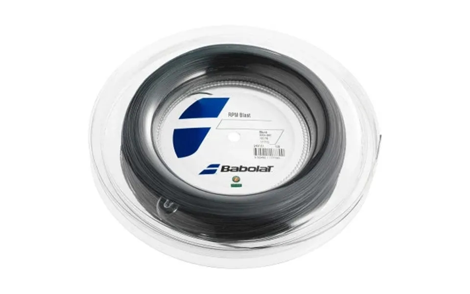 Opstrengning Med Babolat Rpm Blast 1.25 Black
