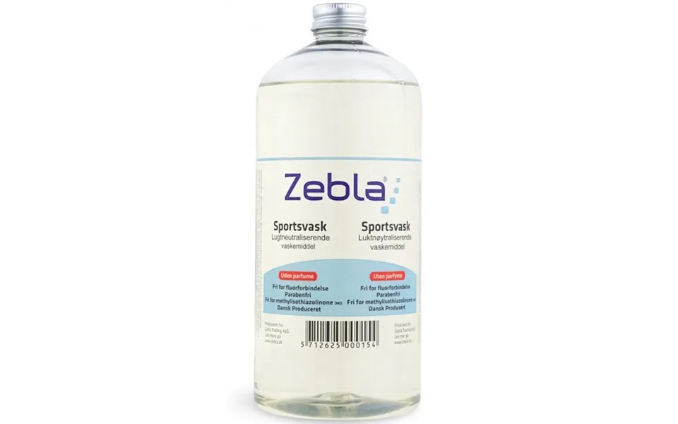 Zebla Lugtneutraliserende Vaskemiddel 0,5 Liter