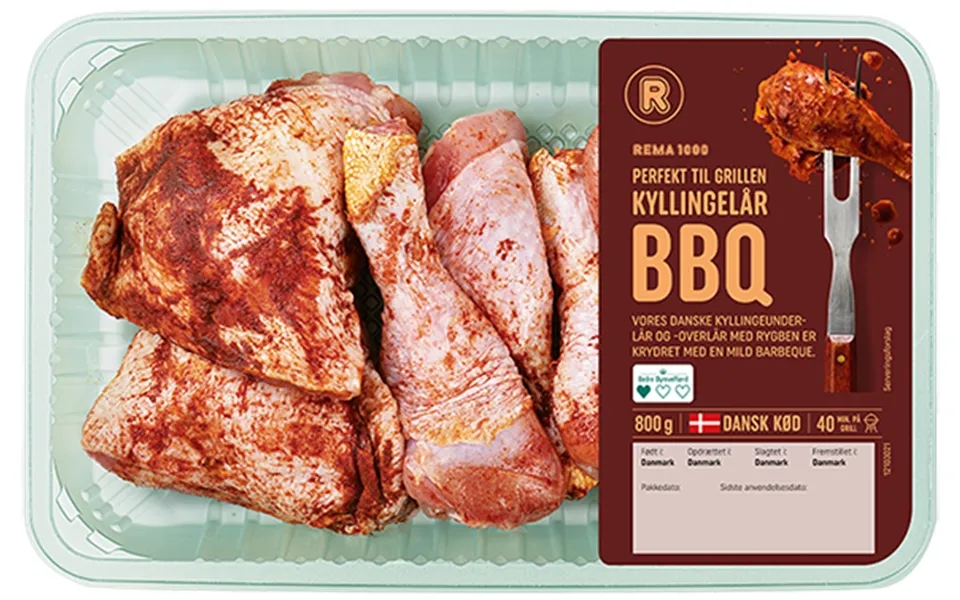Kyllingelår M. Bbq