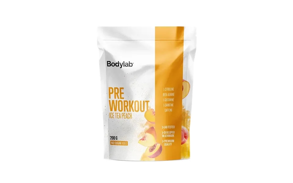 Bodylab Pre Workout Ice Tea Peach - 200g