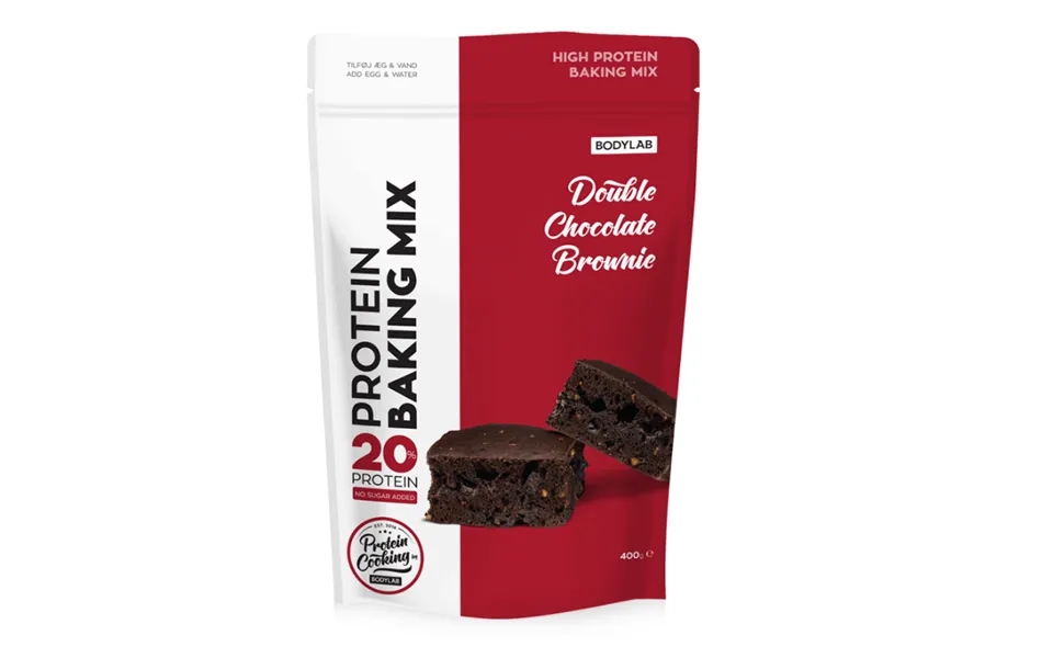 Bodylab Protein Baking Mix - Double Chocolate Brownie, 400g.