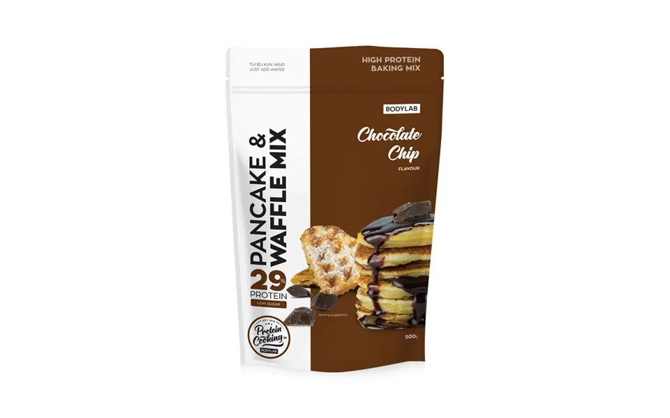 Bodylab Protein Pancake & Waffle Mix Chocolate Chip - 500g.
