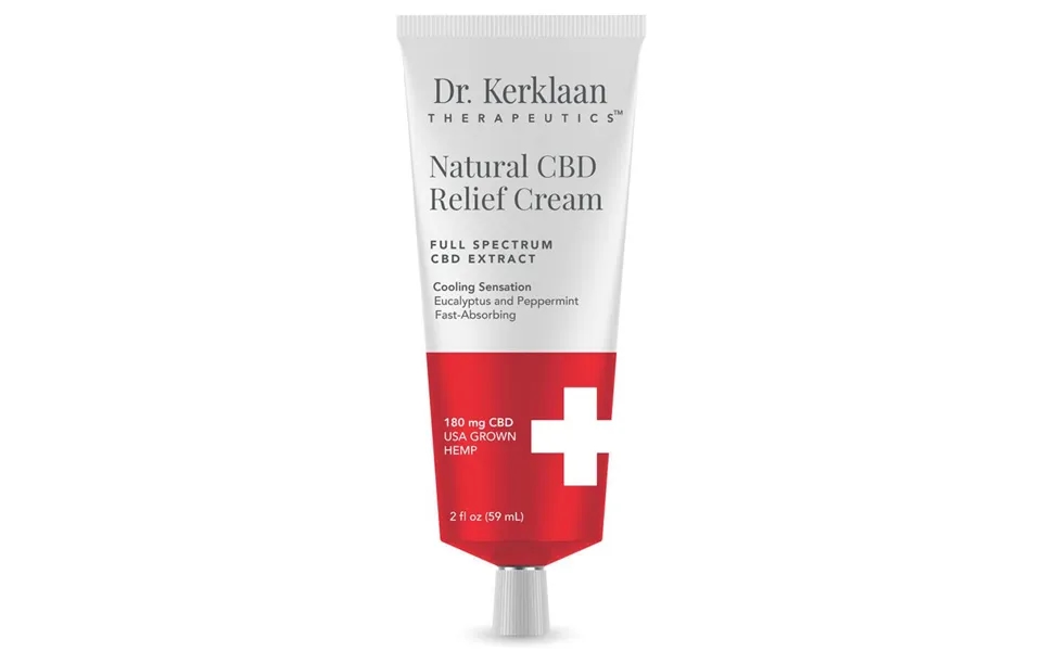 Dr Kerklaan Therapeutics Natural Cbd Relief Cream - 59ml.