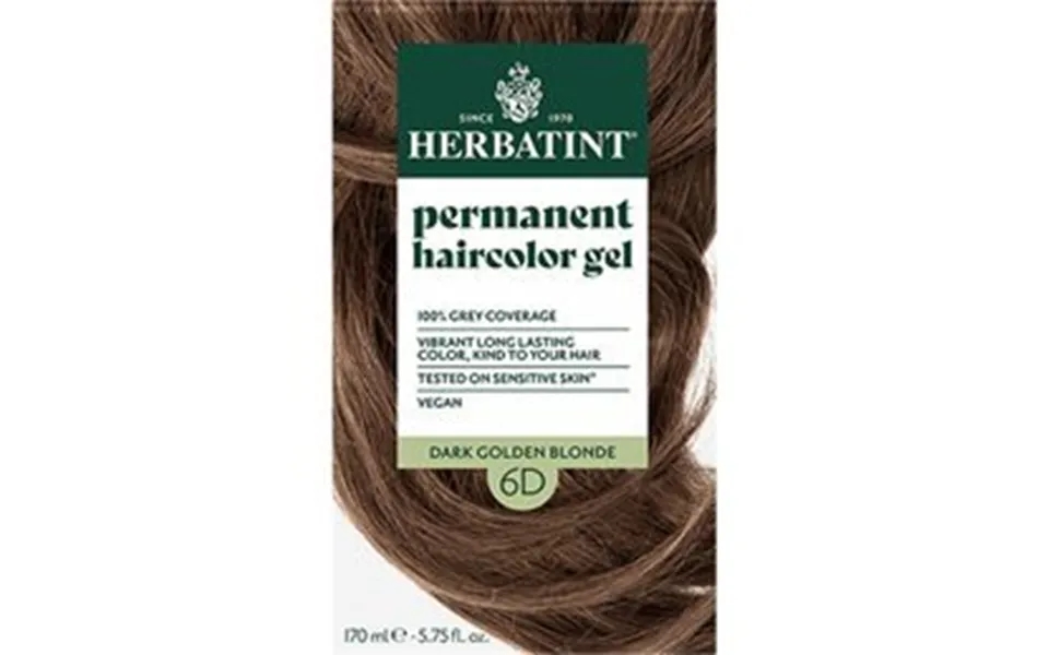 Herbatint 6d Hårfarve Dark Golden Blonde - 170ml.