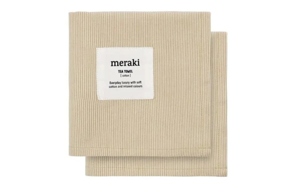 Meraki Viskestykker 2 Stk - Verum