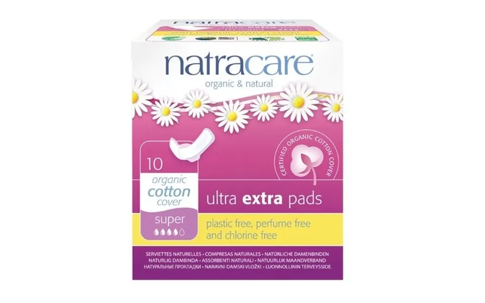 Natracare Ultra Extra Bind Super 10 Stk.