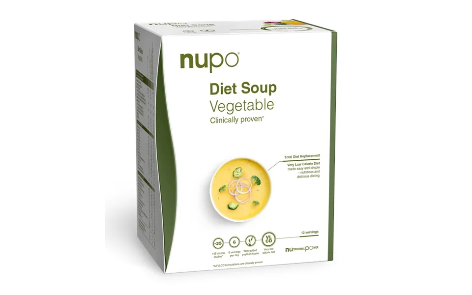 Nupo Diet Soup - Vegetable, 384g.