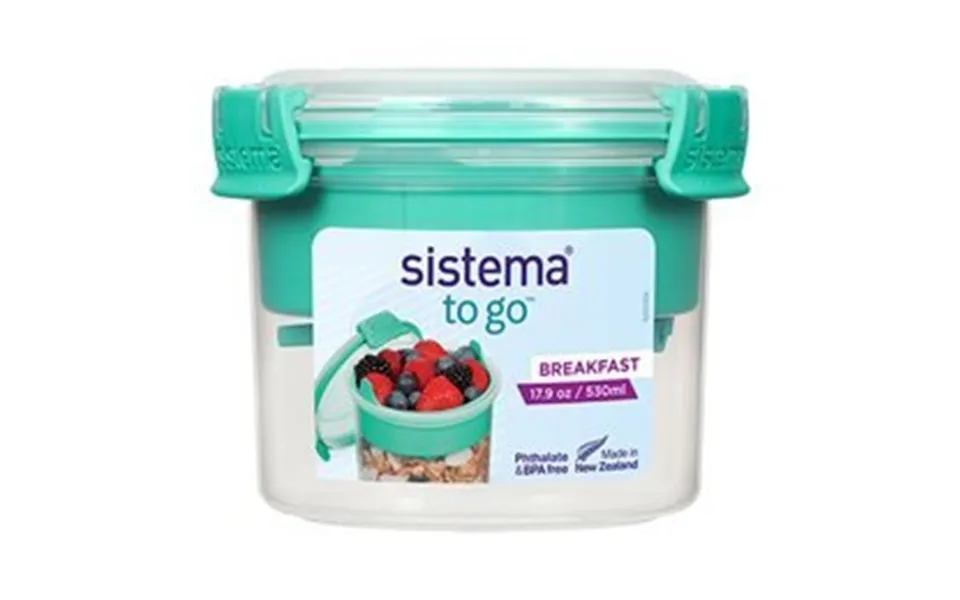 Sistema Madkasse Breakfast To Go - Ass. Farver