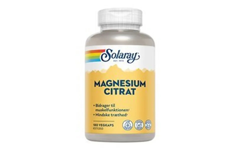 Solaray Magnesium Citrat - 180kap.