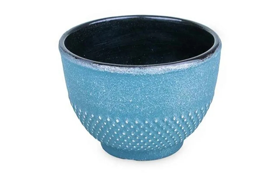 Tekop Støbejern Blå Sølv