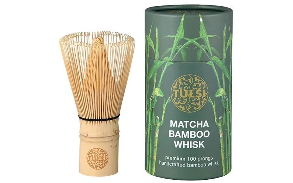 Tulsi Matcha Piskeris I Bambus - 1stk.