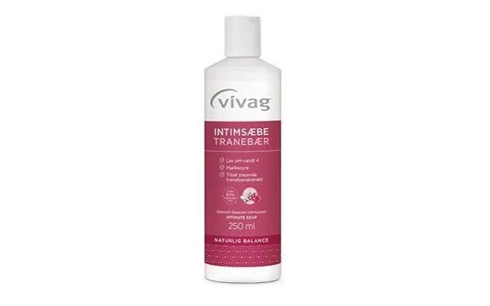 Vivag Intimsæbe Tranebær - 250ml.