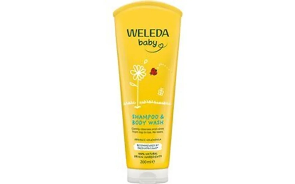 Weleda Calendula Shampoo & Body Wash - 200ml.