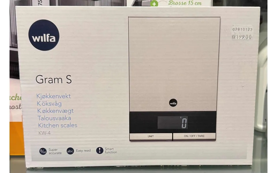 Wilfa Køkkenvægt Kw4