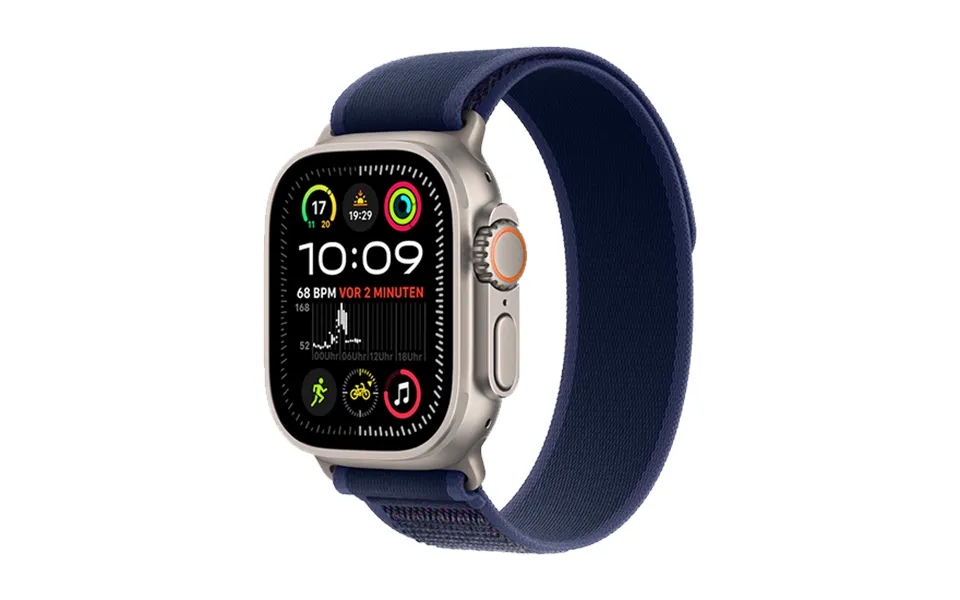 Apple Watch Ultra 2 Lte 49mm Titan Case With Trail Loop S M - Blue