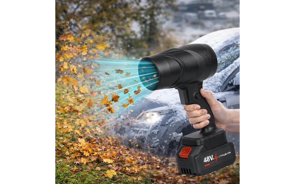 Batteridrevet Luftblæser 21v - Kompakt, Ledningsfri & Effektiv