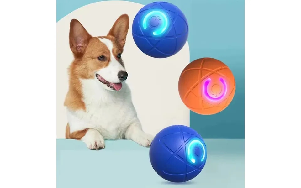 Interaktiv Automatisk Bold Til Hunde Og Katte - Blå
