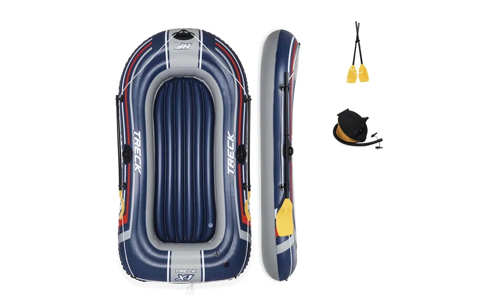 Oppustelig Gummibåd Hydro-force Bestway M U Pumpe Og Årer - Oppustelig Båd