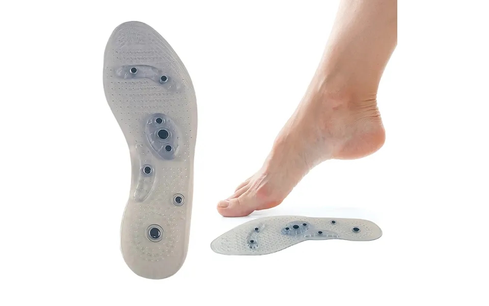 Skoindlæg Akupunktur Såler Med Magneter - 25 Cm