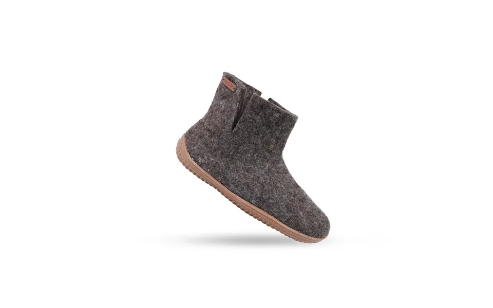 Uldstøvle 100% Ren Uld M Gummisål - Dansk Design Shus